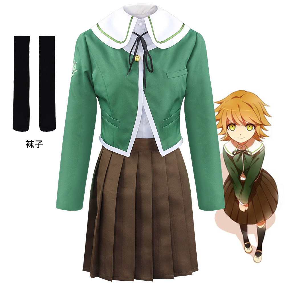 Aquarium - ชุดคอสเพลย์ ชิฮิโระ ฟูจิซากิ ชุดจากอนิเมะ Danganronpa สำหรับงานฮาโลวีน