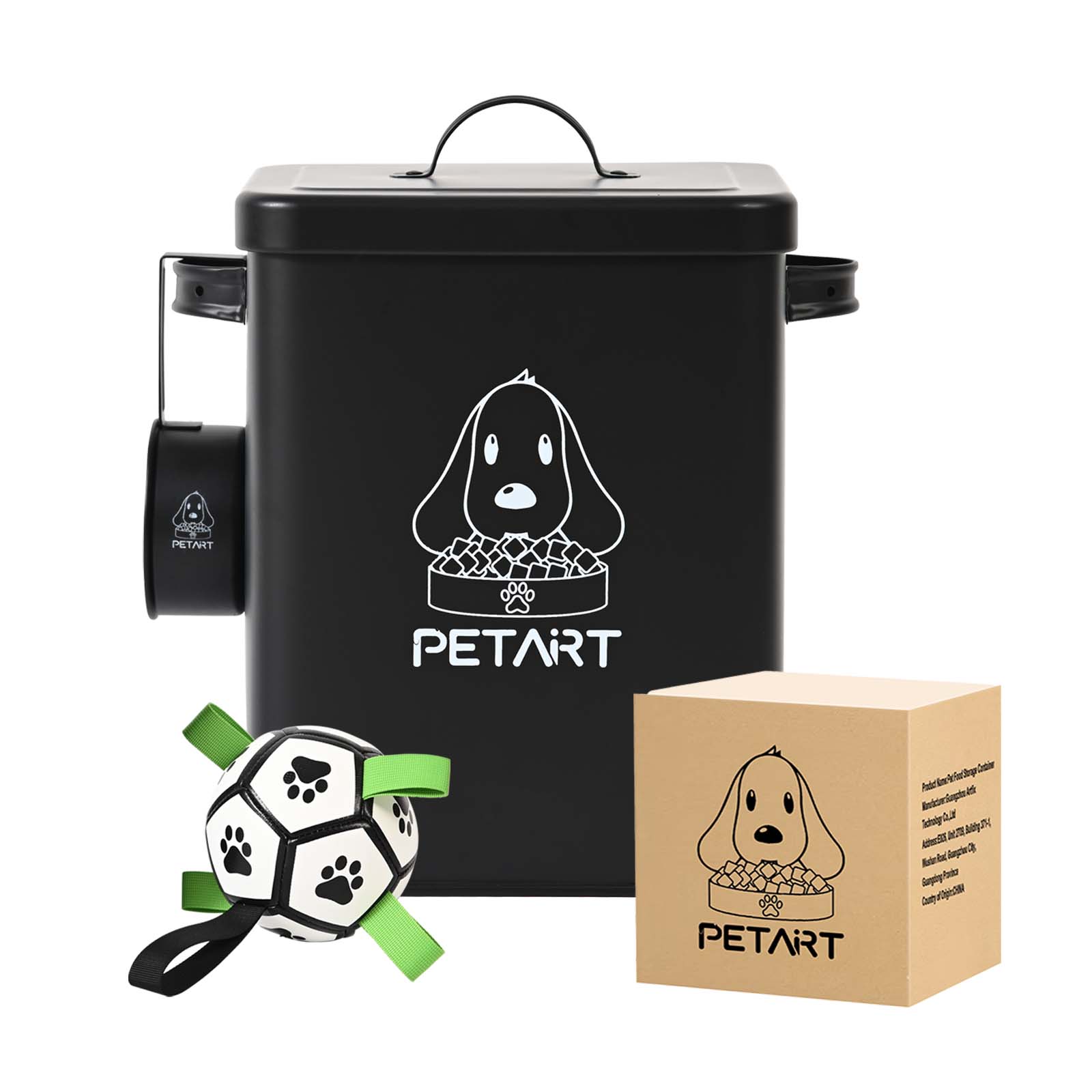 Pet Feeders - ถังให้อาหารสุนัขสัตว์เลี้ยงแบบปิดผนึกกันความชื้นภาชนะบรรจุอาหารที่เก็บอาหารในครัว