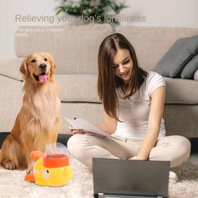 ของเล่นป้อนอาหารสัตว์เลี้ยงแบบ - Dog Puzzle Feeder Toy บทวิจารณ์และราคา
