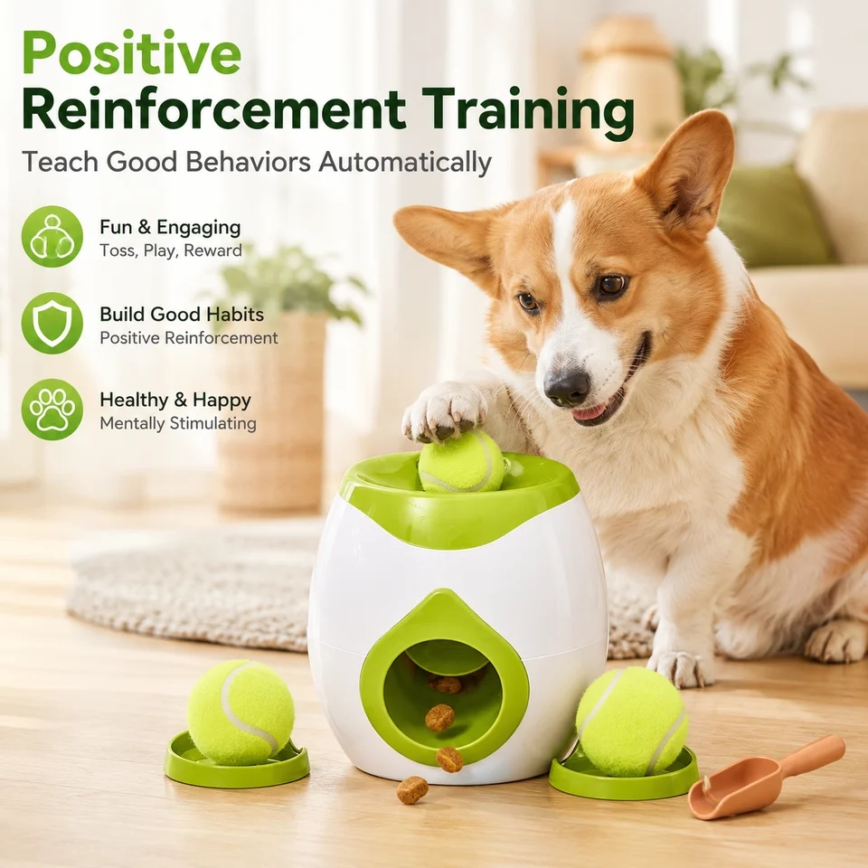 เครื่องปล่อยลูกบอลสำหรับสุนัขอ - Interactive Squeaky Plush Dog Toy บทวิจารณ์และราคา