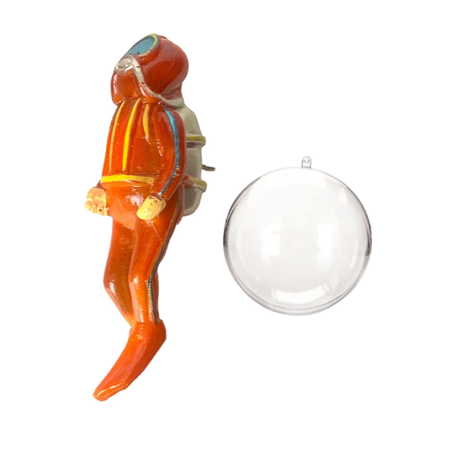 ฟิกเกอร์นักดำน้ำจิ๋วทำจากเรซิน - Aquarium บทวิจารณ์และราคา