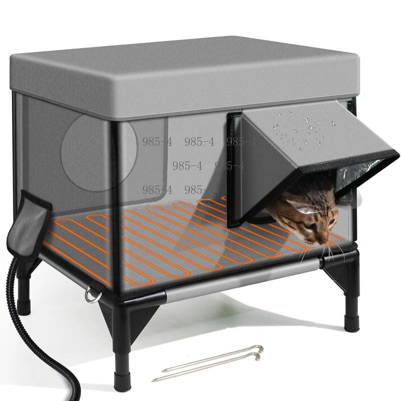 บ้านสัตว์เลี้ยงกลางแจ้งแบบใช้ไ - Pet Beds บทวิจารณ์และราคา