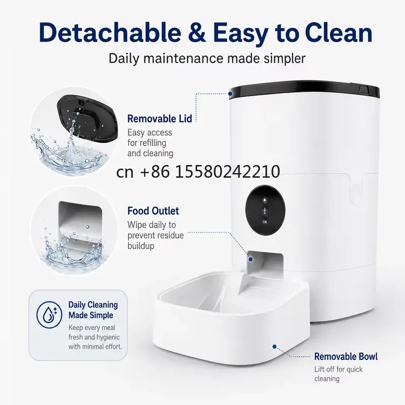 เครื่องให้อาหารสัตว์เลี้ยงอัตโ - Pet Feeders บทวิจารณ์และราคา