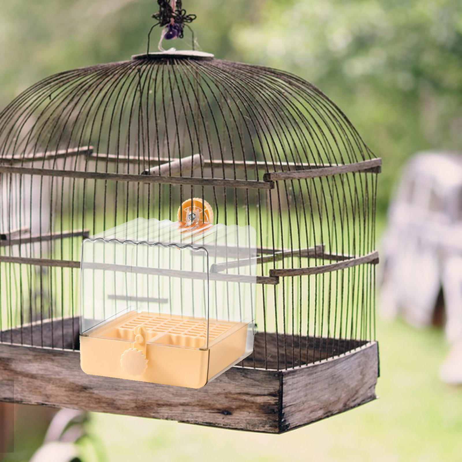 อ่างอาบน้ำสำหรับนกแบบแขวนในกรง - Pet Feeders บทวิจารณ์และราคา