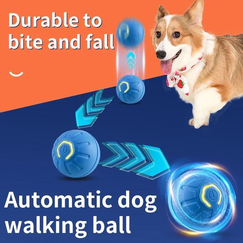 ของเล่นลูกบอลอัตโนมัติแบบโต้ตอ - Automatic Moving Dog Ball บทวิจารณ์และราคา