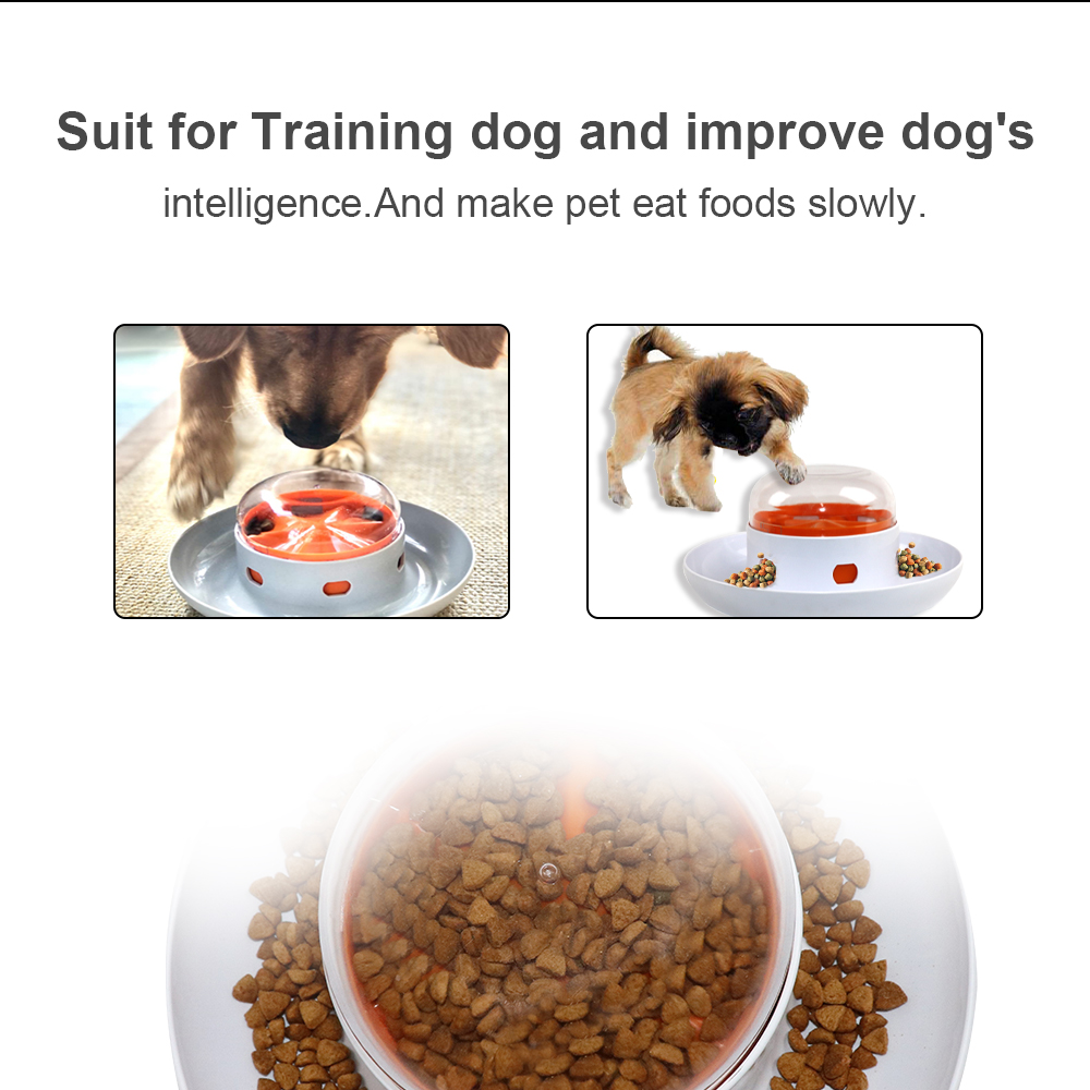 สัตว์เลี้ยง UFO Dispenser ชาม  - Interactive Squeaky Plush Dog Toy บทวิจารณ์และราคา