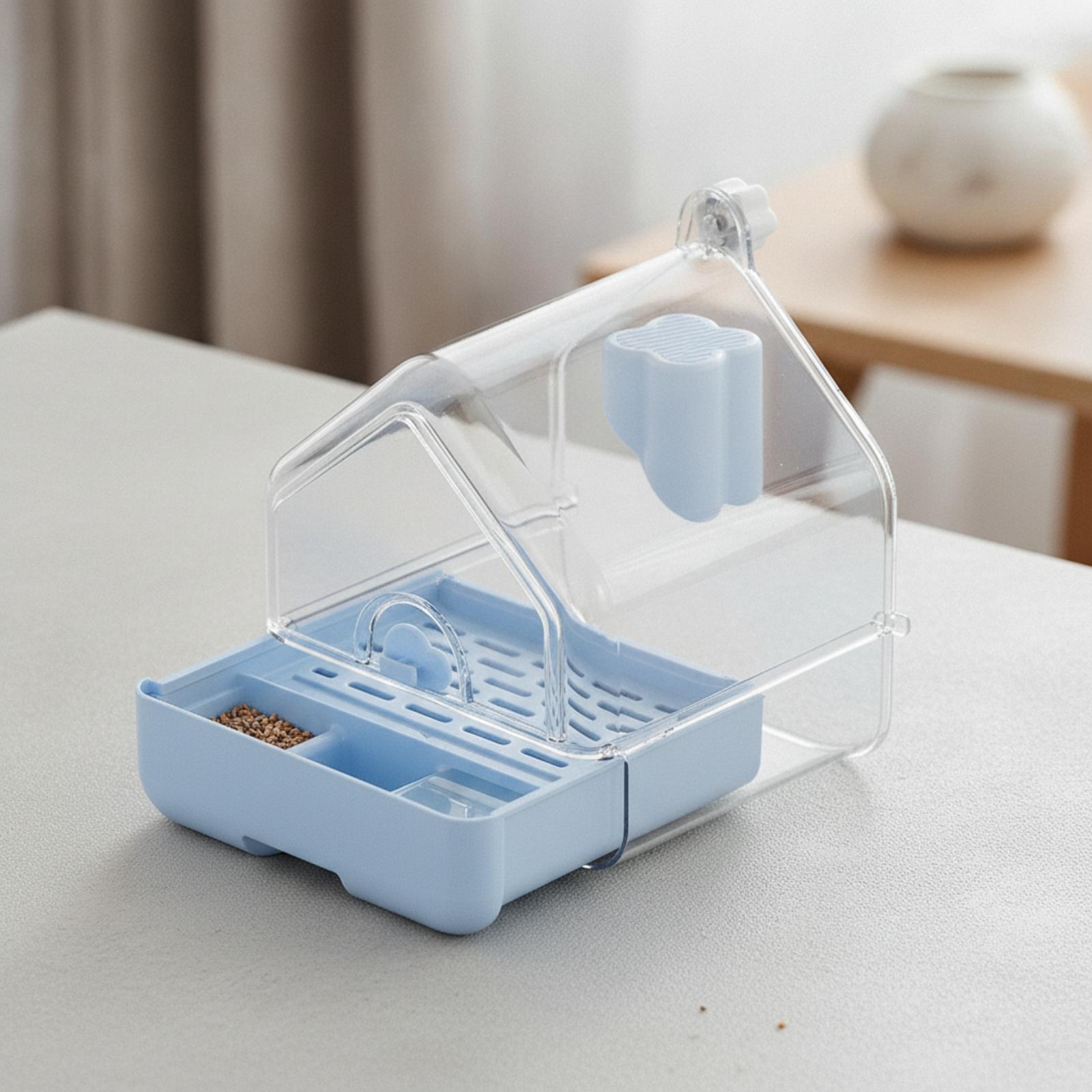 อ่างอาบน้ำนกพร้อมกล่องใส่อาหาร - Pet Feeders บทวิจารณ์และราคา