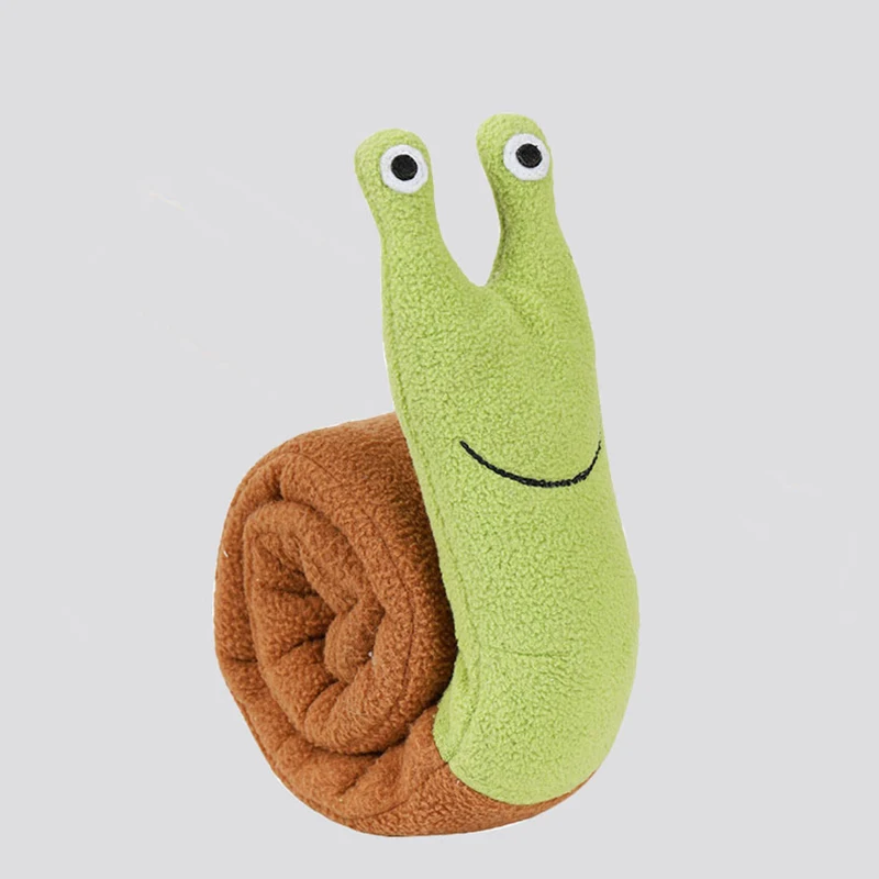 ของเล่นสุนัขตุ๊กตานิ่มรูปหอยทา - Dog Puzzle Feeder Toy บทวิจารณ์และราคา
