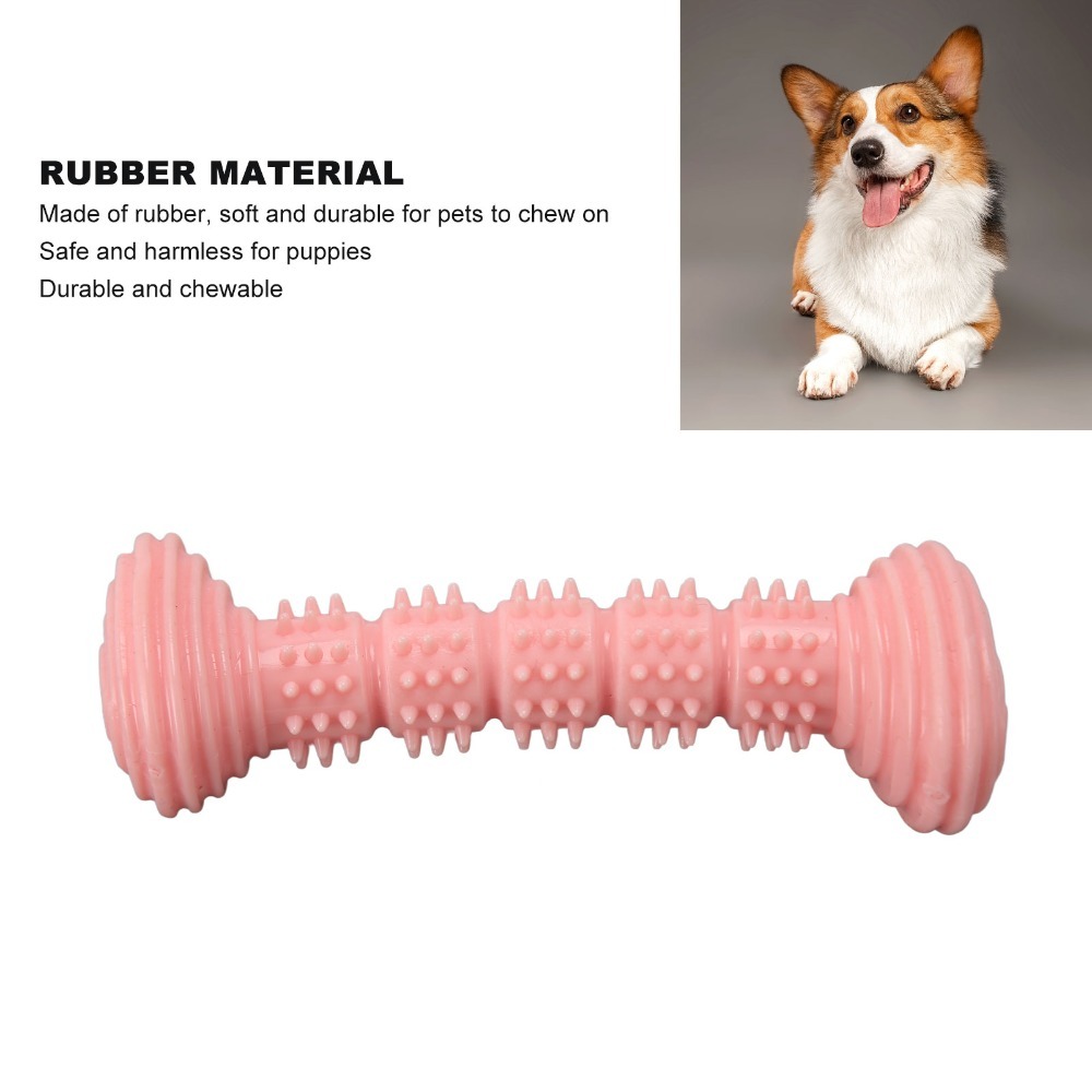 ของเล่นสำหรับสุนัข ทำจากวัสดุ  - Rubber Treat Dispensing Dog Toy บทวิจารณ์และราคา
