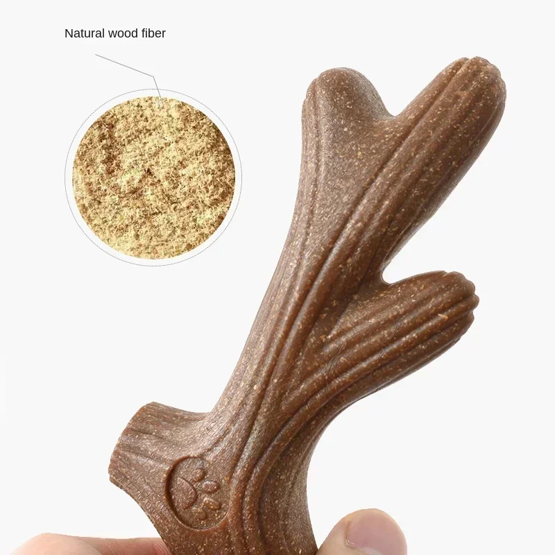 ไม้สนเขากวางเขากวางสุนัขเคี้ยว - Indestructible Dog Chew Toy บทวิจารณ์และราคา