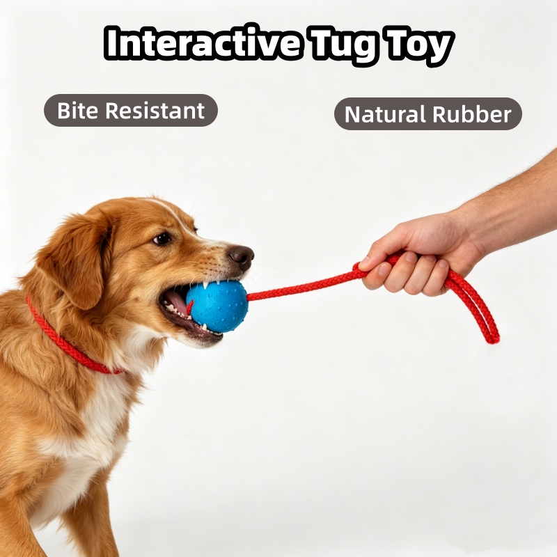 ลูกบอลสำหรับสุนัขที่ทนทานเป็นพ - Indestructible Dog Chew Toy บทวิจารณ์และราคา