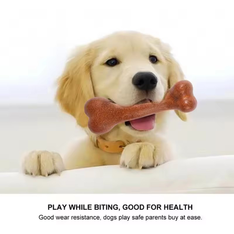 ของเล่นเคี้ยวสำหรับสุนัข รูปกร - Teeth Cleaning Dog Chew Bone บทวิจารณ์และราคา