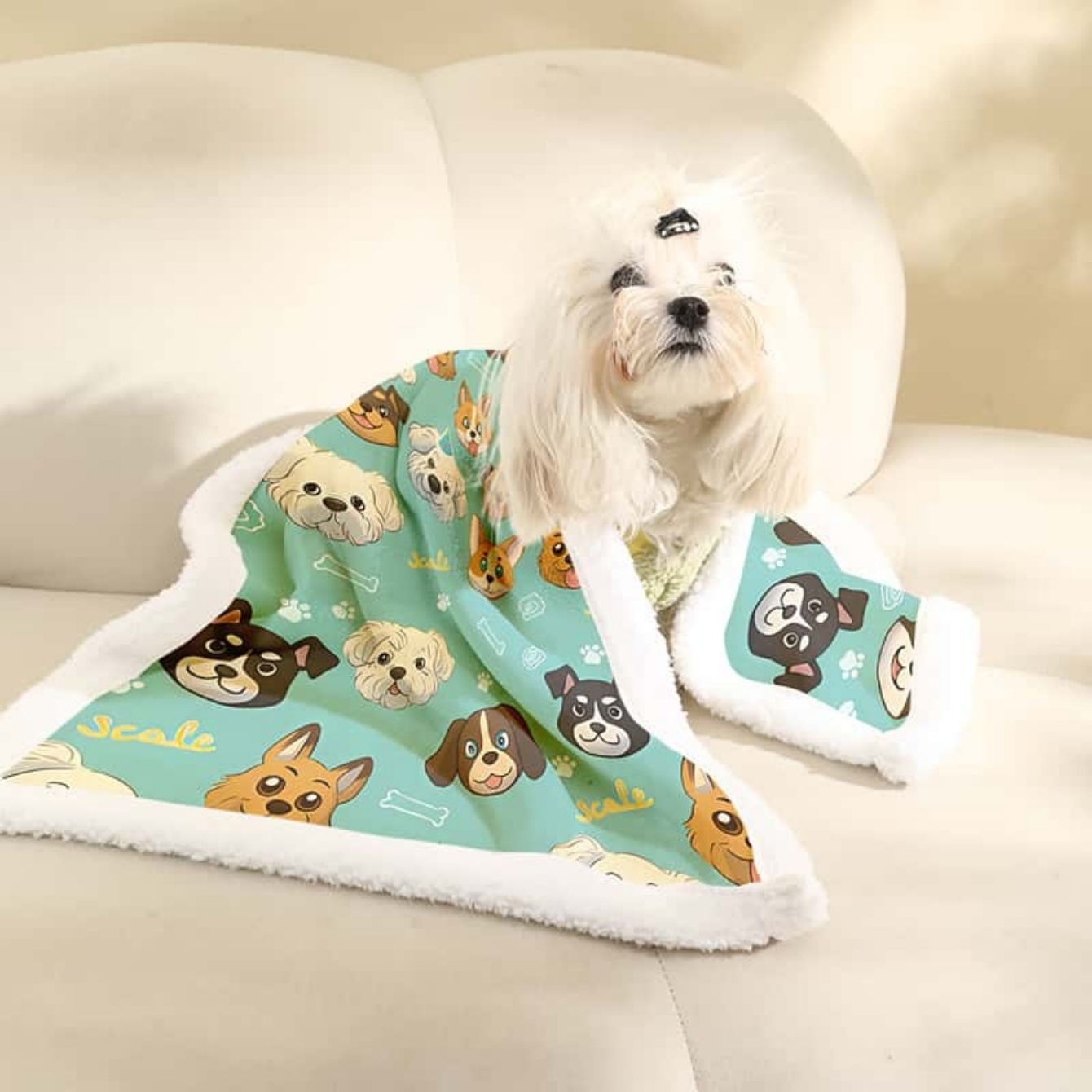 ผ้าห่มสัตว์เลี้ยงลายการ์ตูนสุน - Pet Beds บทวิจารณ์และราคา