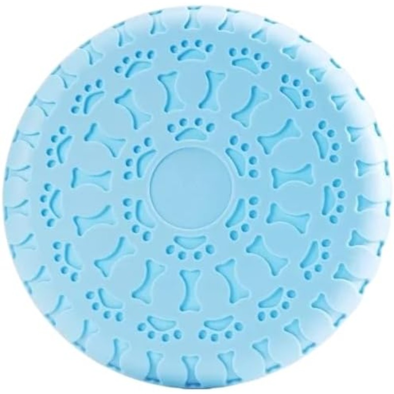 จานร่อนทนทานสำหรับสุนัขขนาดกลา - Flying Disc Dog Training Toy บทวิจารณ์และราคา